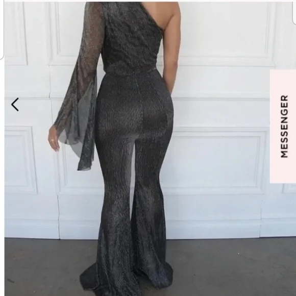 House of CB Glittery Yerina Jumpsuit - Picture 3 of 8